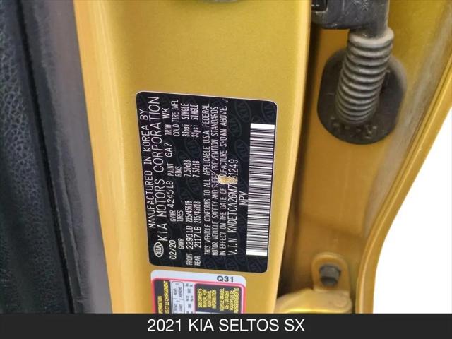 2021 Kia Seltos SX Turbo