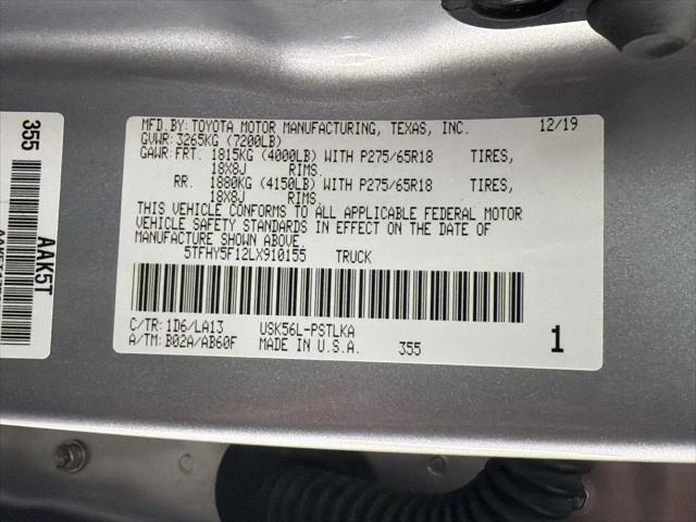 2020 Toyota Tundra Limited