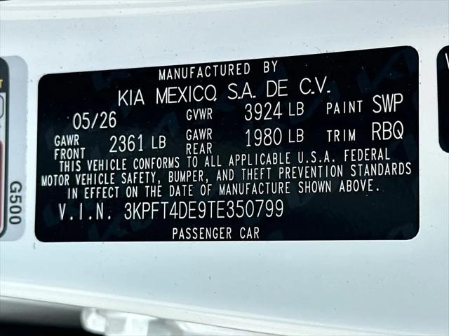 2026 Kia K4 LXS