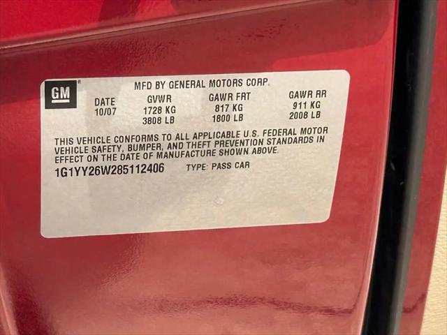 2008 Chevrolet Corvette Base