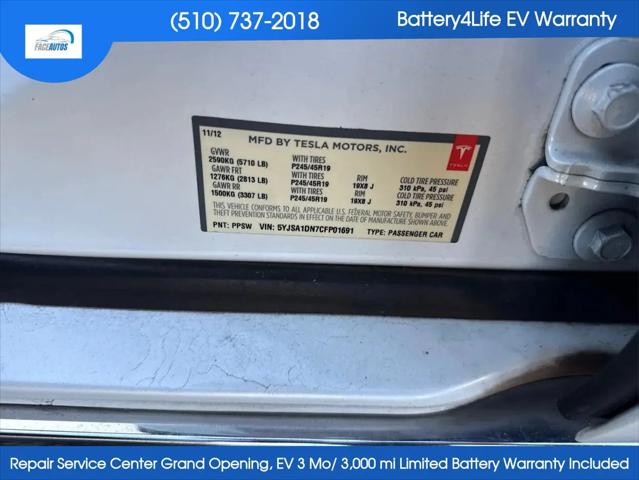 2012 Tesla Model S Standard