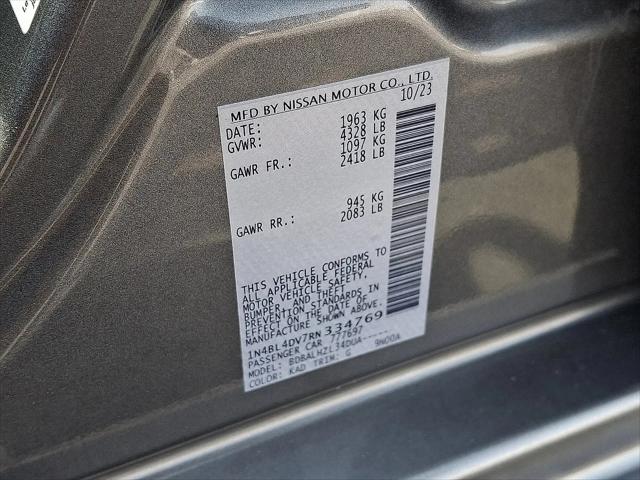 2024 Nissan Altima SV FWD