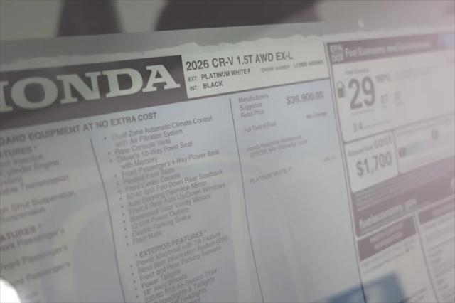 2026 Honda CR-V EX-L AWD