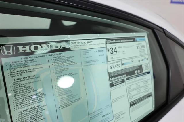 2026 Honda Civic Sport