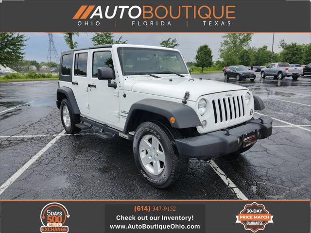 2016 Jeep Wrangler Unlimited Sport for sale near Columbus, OH