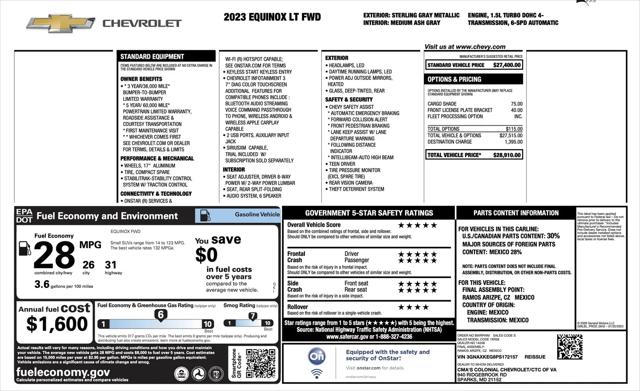 2023 Chevrolet Equinox FWD LT