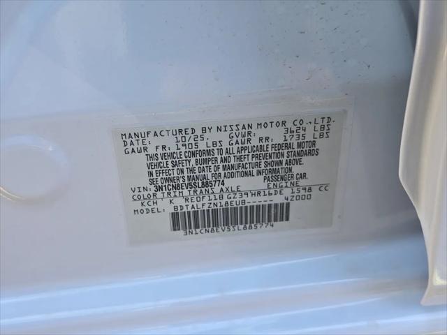 2025 Nissan Versa 1.6 SV