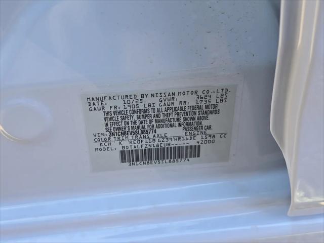 2025 Nissan Versa 1.6 SV