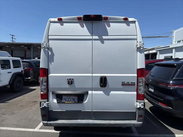2018 Ram ProMaster 2500 Cargo Van High Roof 159" WB