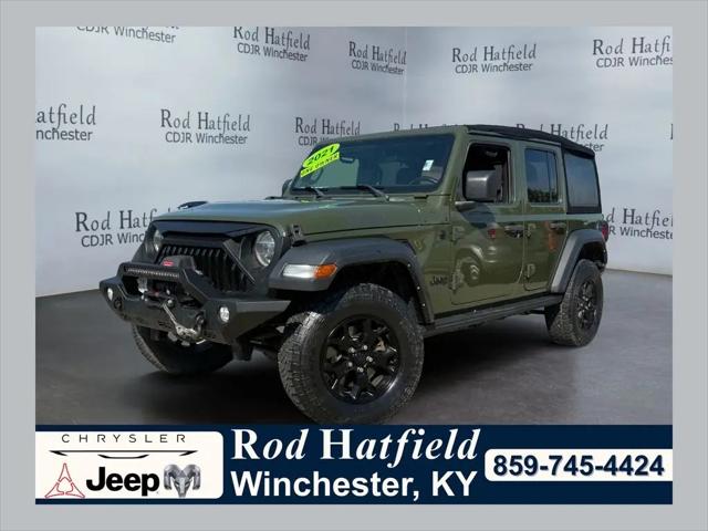 2021 Jeep Wrangler Unlimited Willys for sale in Winchester, KY