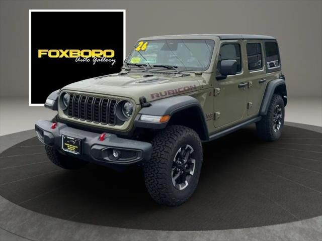 2026 Jeep Wrangler 4-Door Rubicon 4x4 for sale in Foxboro, MA