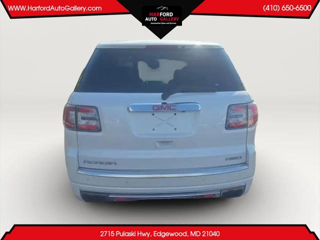 2016 GMC Acadia Denali for sale in Edgewood, MD