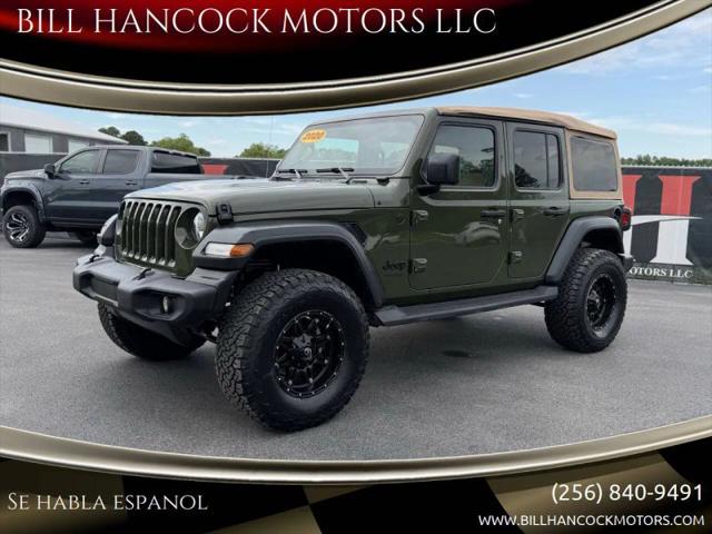 2020 Jeep Wrangler Black and Tan 4x4 for sale in Albertville, AL