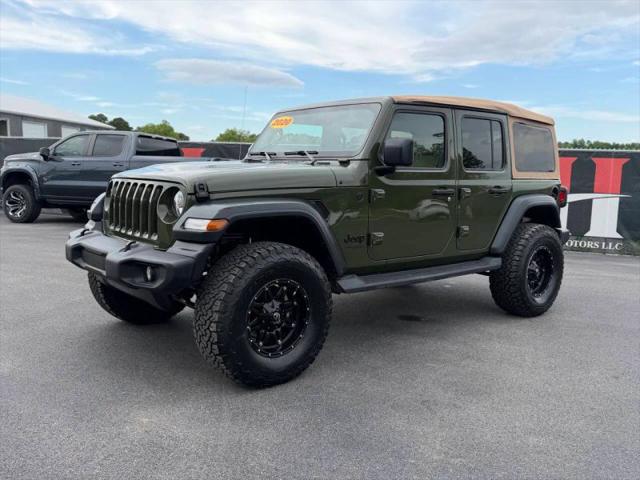 2020 Jeep Wrangler Black and Tan 4x4