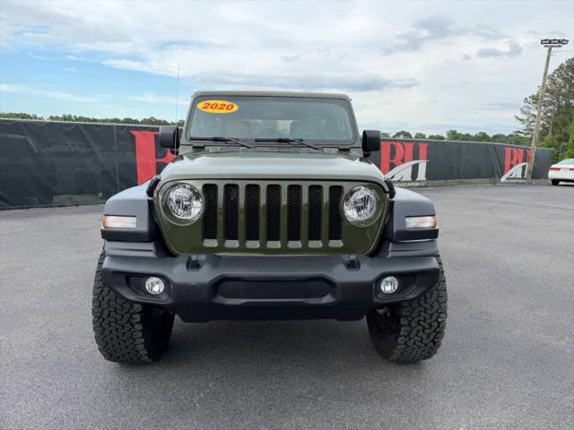 2020 Jeep Wrangler Black and Tan 4x4