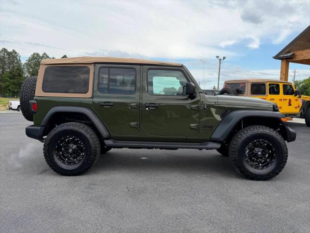 2020 Jeep Wrangler Black and Tan 4x4