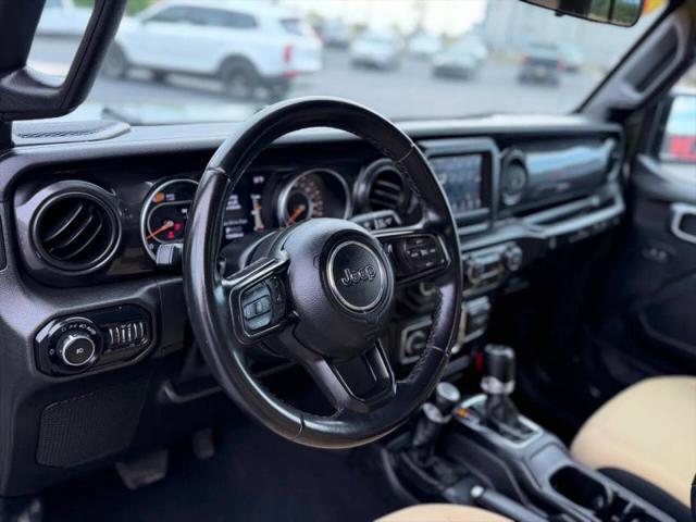 2020 Jeep Wrangler Black and Tan 4x4