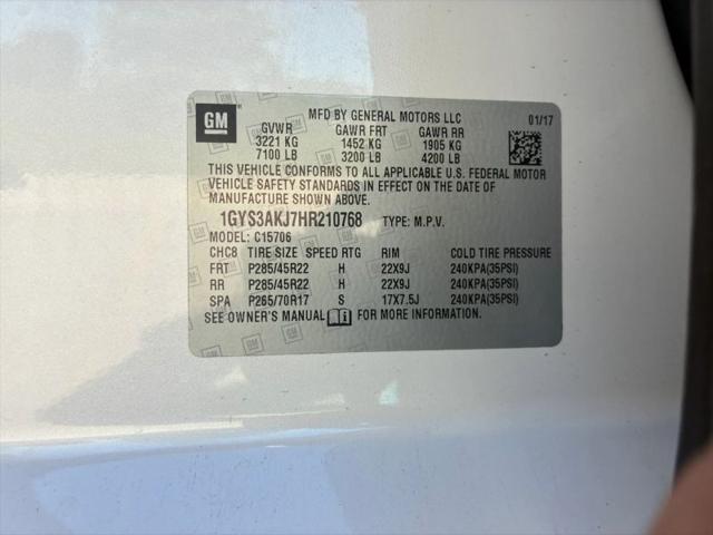 2017 Cadillac Escalade Standard