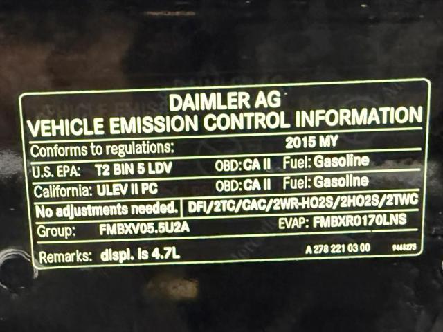 2015 Mercedes-Benz S 550 S 550