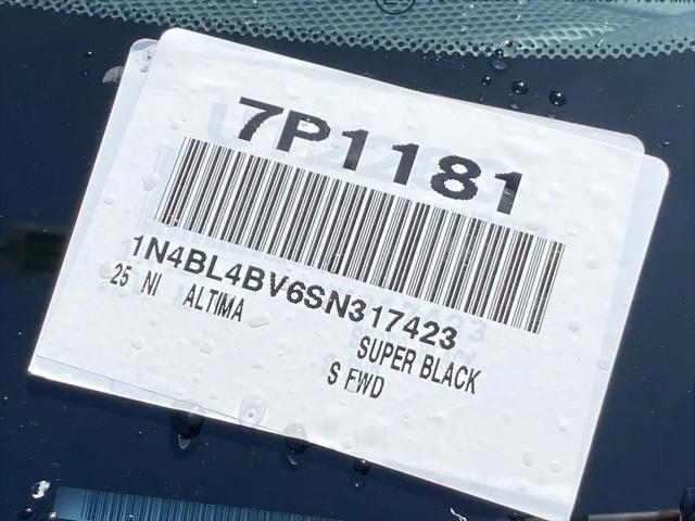 2025 Nissan Altima S FWD