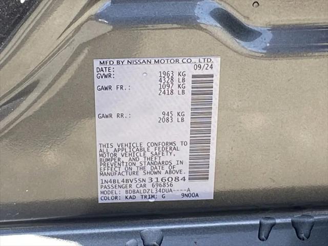 2025 Nissan Altima S FWD