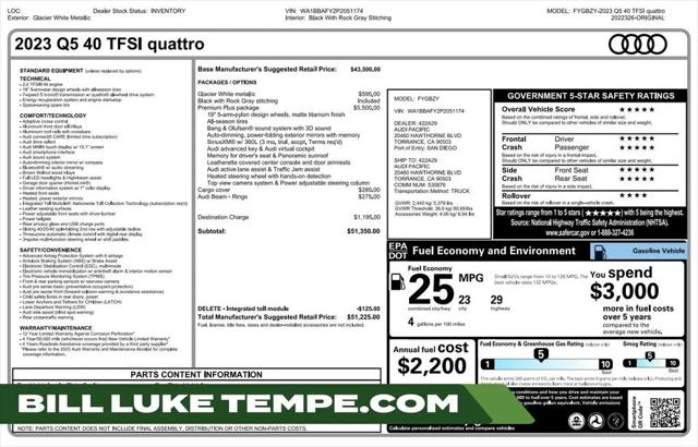 2023 Audi Q5 Premium Plus 40 TFSI quattro S tronic for sale in Tempe, AZ