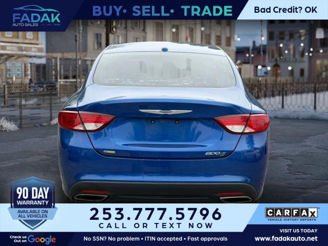 2015 Chrysler 200 S