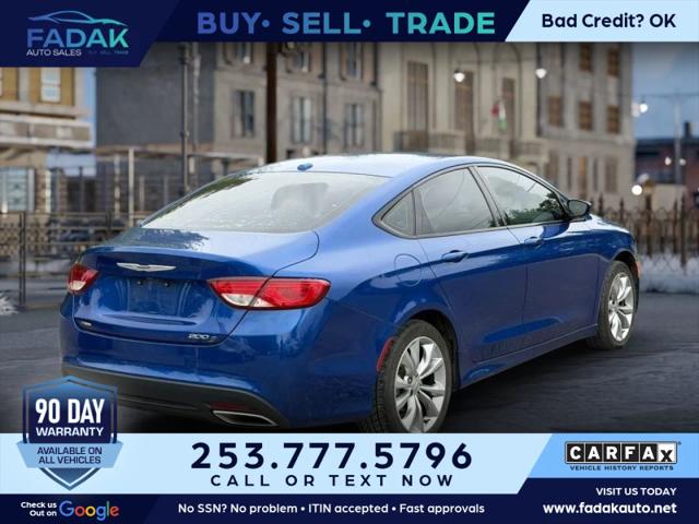2015 Chrysler 200 S