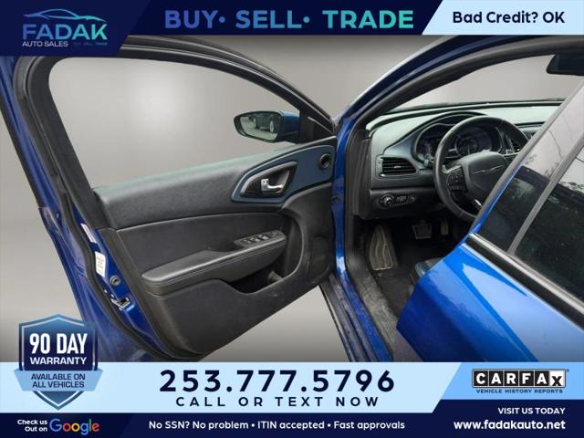 2015 Chrysler 200 S