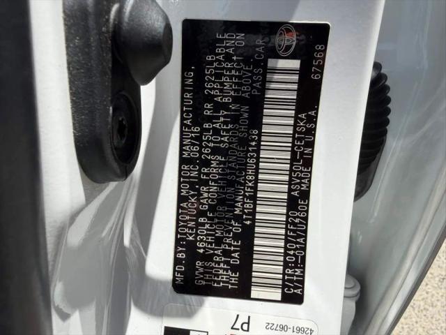 2017 Toyota Camry XLE