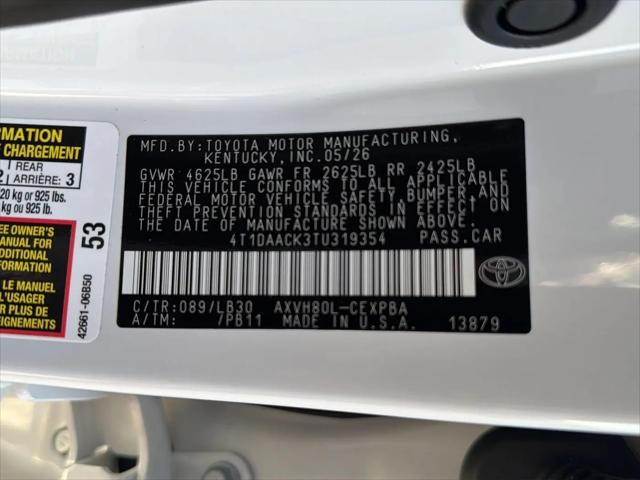 2026 Toyota Camry XSE