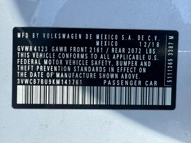 2019 Volkswagen Jetta 1.4T S