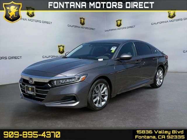 2021 Honda Accord LX for sale in Fontana, CA