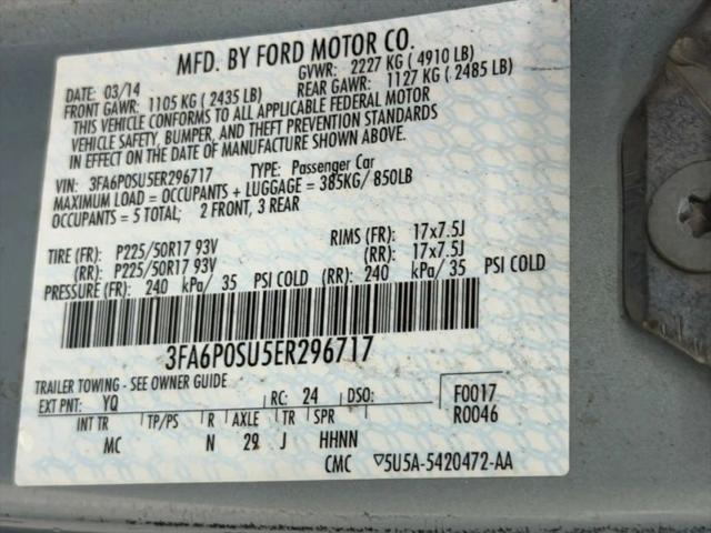 2014 Ford Fusion Energi Titanium