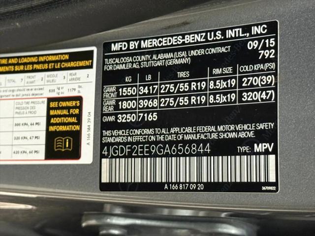2016 Mercedes-Benz GL 4MATIC