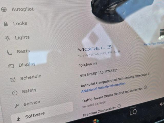 2020 Tesla Model 3 Standard Range Plus Rear-Wheel Drive