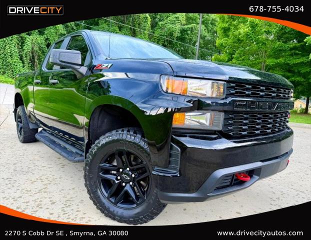 2020 Chevrolet Silverado 1500 4WD Double Cab Standard Bed Custom Trail Boss for sale in Smyrna, GA