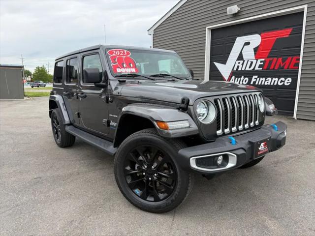 2023 Jeep Wrangler 4xe Sahara 4x4 for sale in Crown Point, IN