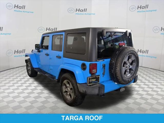 2017 Jeep Wrangler Unlimited Sahara 4x4