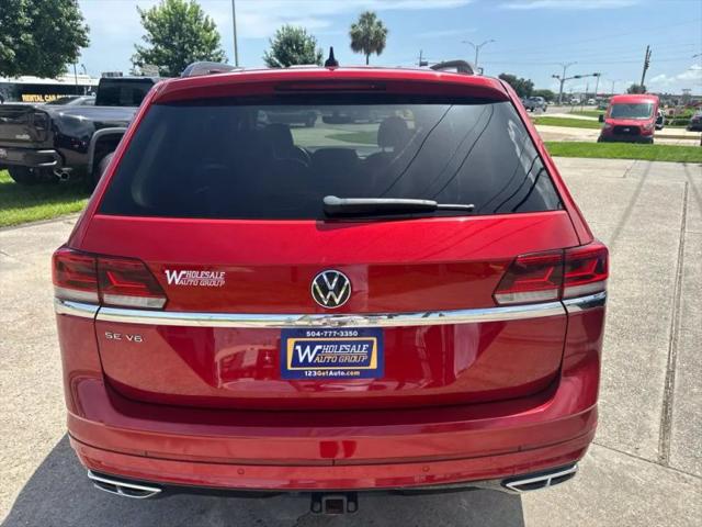 2021 Volkswagen Atlas 3.6L V6 SE w/Technology R-Line