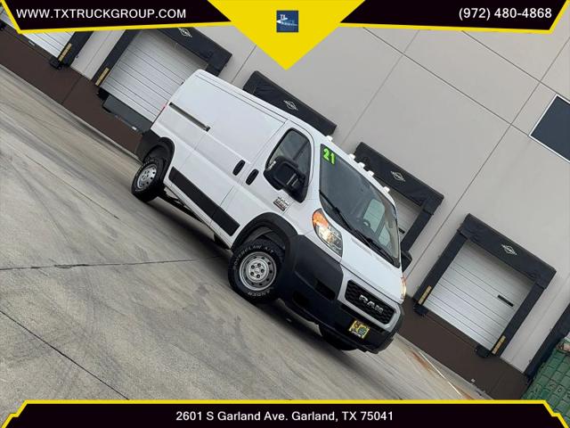 2021 Ram ProMaster Cargo Van Low Roof 136" WB for sale in Garland, TX