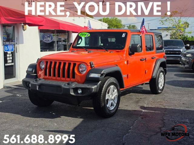 2019 Jeep Wrangler Unlimited Sport S 4x4 for sale in West Palm Beach, FL