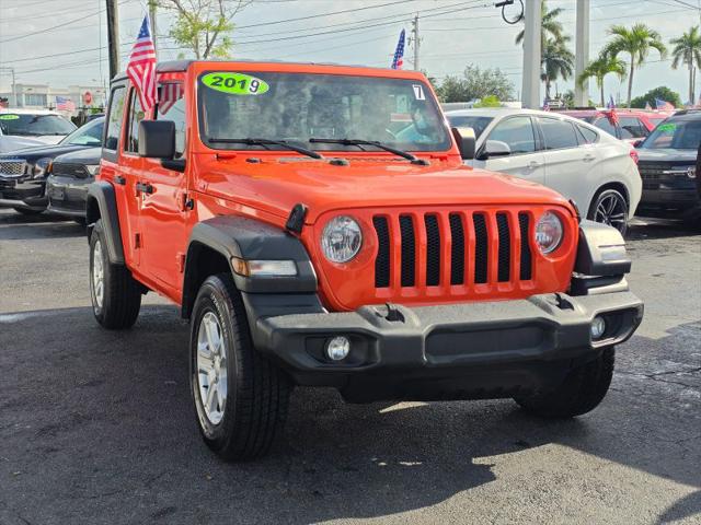 2019 Jeep Wrangler Unlimited Sport S 4x4