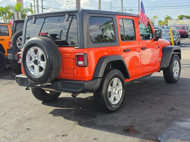 2019 Jeep Wrangler Unlimited Sport S 4x4