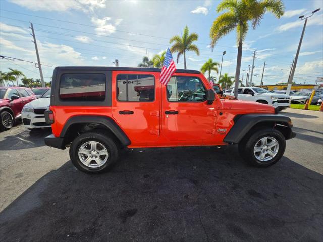 2019 Jeep Wrangler Unlimited Sport S 4x4