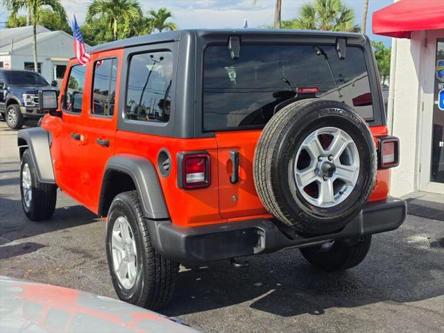 2019 Jeep Wrangler Unlimited Sport S 4x4