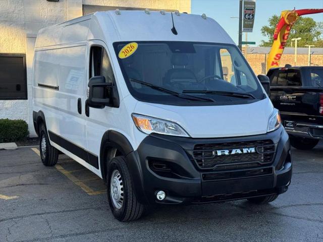 2026 Ram ProMaster 2500 Cargo Van Tradesman High Roof 159" WB w/Pass Seat