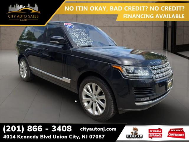2017 Land Rover Range Rover 3.0L V6 Turbocharged Diesel HSE Td6 for sale in Union City, NJ