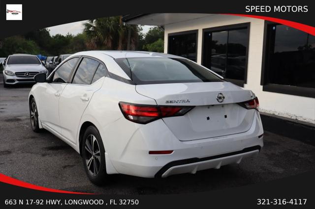 2021 Nissan Sentra SV Xtronic CVT
