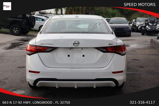 2021 Nissan Sentra SV Xtronic CVT